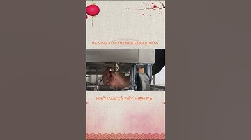 Vệ sinh tủ cơm nhẹ đi một nửa nhờ van xả đáy hiện đại