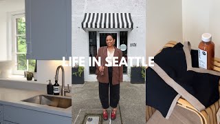 seattle vlog | a few days in my life 💌 flower arrangement class, solo date & a house update!!