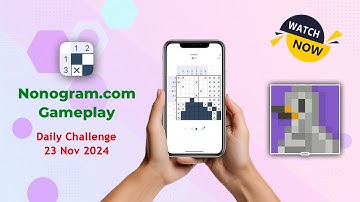 Nonogram.com Logic Puzzle Game | Daily Challenge 23 Nov 2024 #gameplay #cuckoo