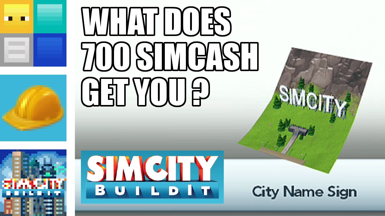 Simcity Buildit City Name Sign Should You Build It Ayb97 Youtube
