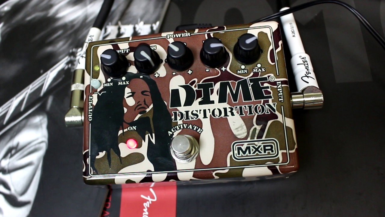 MXR DIME DISTORTION ダイムバック・ダレル MXR® DIME DISTORTION - Dunlop