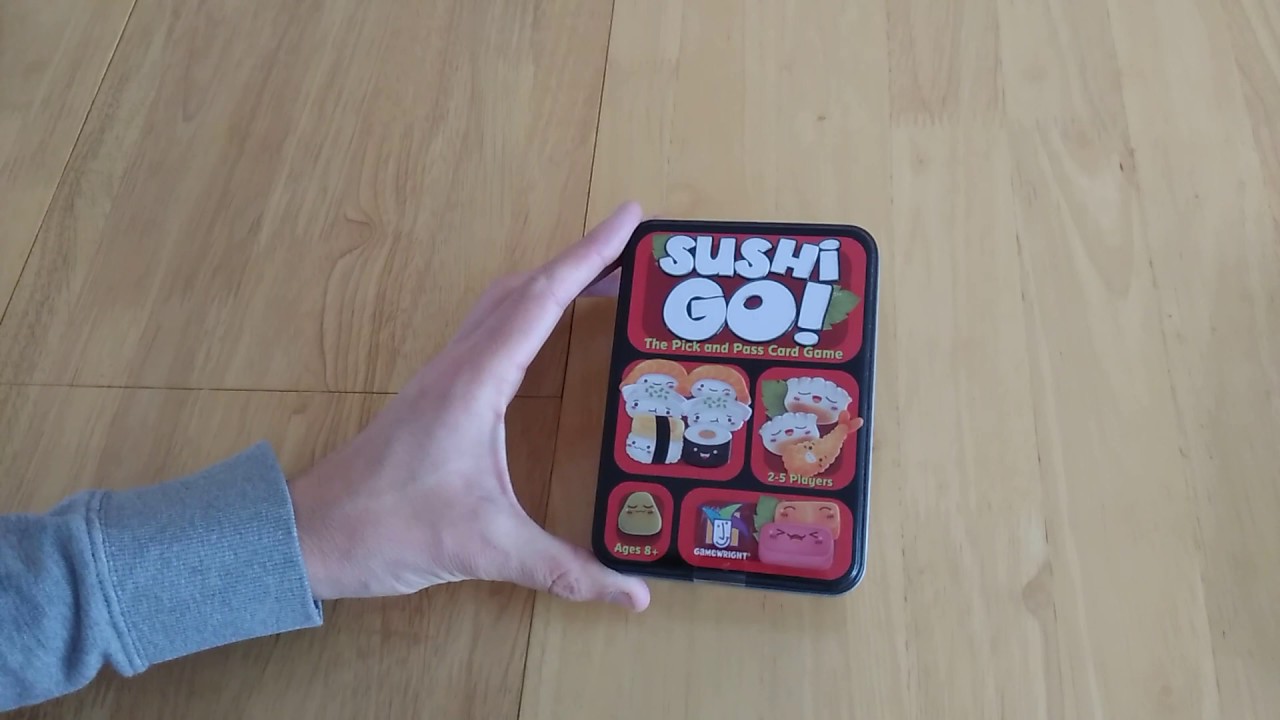 Sushi go! Board game how to play and review * AmassGames * drafting food popular chopsticks