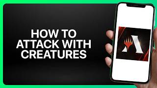 How To Attack With Creatures In MTG Arena (Magic The Gathering)! Tutorial