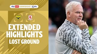 LOST GROUND! | Oxford United v Middlesbrough extended highlights