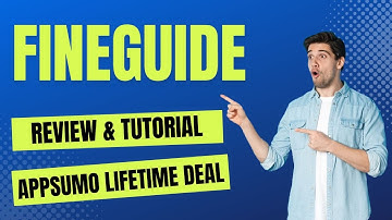 FineGuide Review & Tutorial - How To Use FineGuide