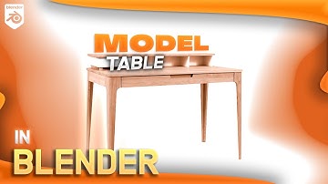 Learn how to model table in blender| Deepak Graphics