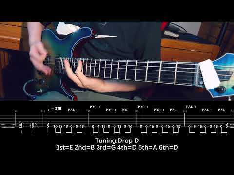 Lamb of God - Poison Dream guitar cover with TAB
