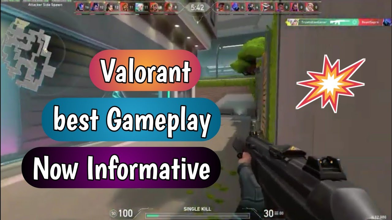Valorant Best Gameplay | Now Informative | 