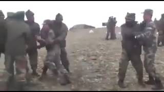 Indian soldiers face off with chinese soldiers at border june 2017. screenshot 5