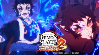 Kaigakus Complete Moveset Upper Six Moon - Demon Slayer The Hinokami Chronicles 2