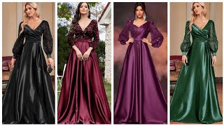 2026 Party Wear Silk Dress Designs for Girls | Latest Trendy & Elegant Collection screenshot 4