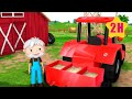 Usamos el tractor en la granja 🚜 Canciones Infantiles 🎵 Little Baby Bum
