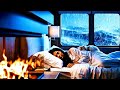 Completely Unreachable: Heavy Rain in a Ship Cabin (8 Hours of Peace)