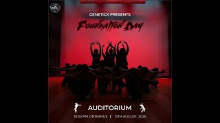 THE GENETICX CREW || FOUNDATION DAY'25 || IIIT ALLAHABAD