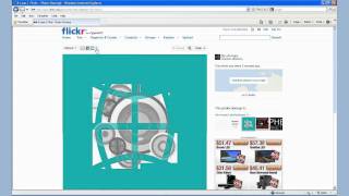 Grab Code from Flickr Image