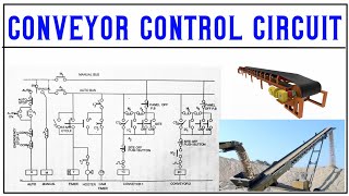 Conveyor System Control Circuit Diagram Explained In Tamil