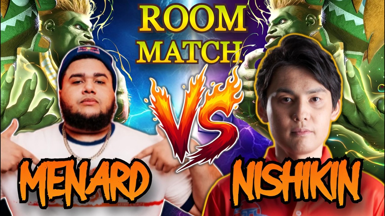 🔥SF6➤ WHO'S THE BEST BLANKA? 😲 MENARD (Blanka) Vs NISHIKIN (Blanka) ➤ ROOM MATCH🔥
