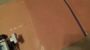 Lego NXT with EV3 program: touch & ultrasonic sensors