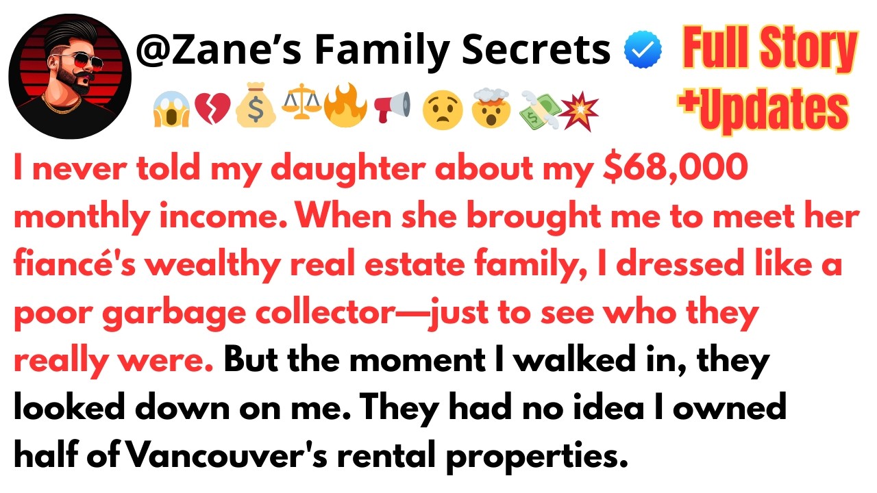 I never told my daughter about my $68,000 monthly income. When she brought me to ...