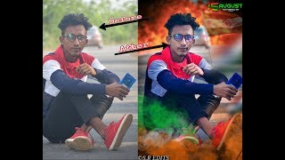 Lightroom and PicsArt Best independent Day edit