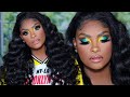 Summer Sunshine | A Easy Yellow & Green Makeup Tutorial | Silent Slay