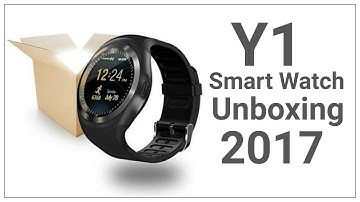 Y1 Smart Watch Unboxing 2017