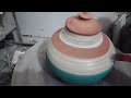 Flag Making on Pot // clay products handicraft ceramic pottery colour pottery  incredible india 