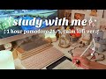 1 HOUR STUDY WITH ME 🌸 pomodoro 25/5, calm lofi, iPad writing, cozy forest sounds, timer & alarm