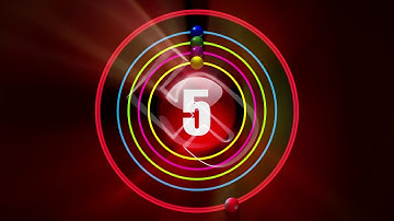 VJ LOOP – VJ CLIP – VJING –  10 to 0 countdown with volumetric lights