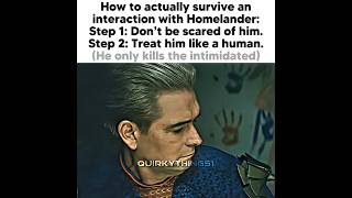Celebrity How to SURVIVE HOMELANDER in 2 simple steps😭🙏🏻Homelander lets the Legend live #theboys#homelander#4k Net Worth