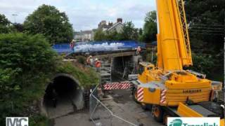 FP McCann Bridge Beam Replacement, Carrickfergus