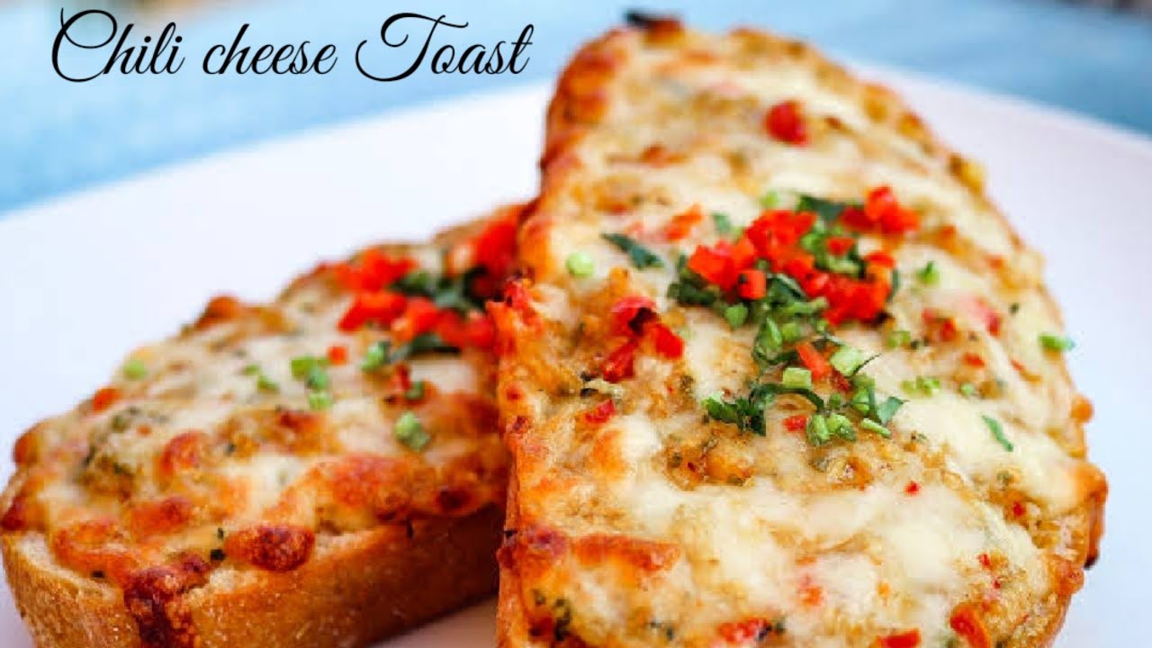 Chili cheese Toast | Cheese Chili Toast | Breakfast Recipe | Italian