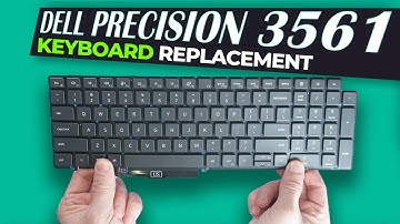 How To Upgrade or Replace Your Keyboard | Dell Precision 3561