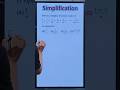 मात्र 20 सेकेंड में Solve 😱 Simplification Trick by Sudhir Sir | R2A |#simplification #maths #shorts