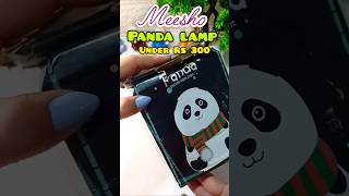 Panda lamp #trending #meesho #viralproducts #meeshohaul #viralshorts #shortsviral