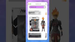 Magic The Gathering Chandra Nalaar Legacy Action Figure