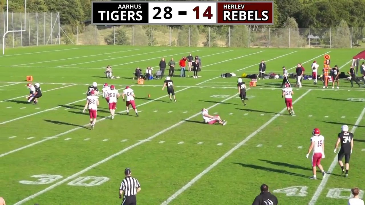 Aarhus Tigers vs Herlev Rebels, 1.div Finals, 24.09 2022