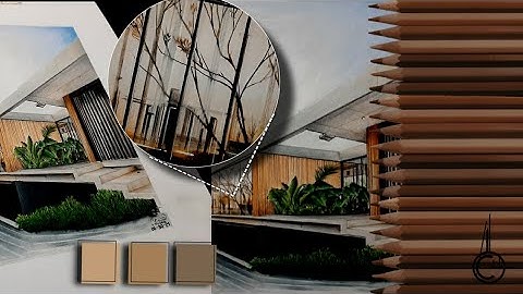 HOW TO RENDER WINDOWS USING COLORED PENCILS•(in realistic drawing)