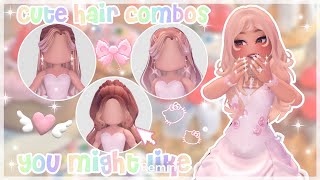 Neat Hair Combos You Might Like! Roblox Royale High | LauraRBLX by LauraRBLX 71,698 views 1 year ago 5 minutes, 51 seconds