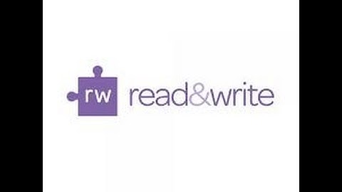 Read&Write 11 Study Skills Highlighting Tools