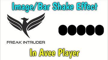 How To Add Image Shake Effect In Avee Player | How To Add Bar Shake Effect In Avee Player