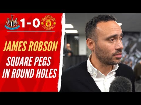 Newcastle 1-0 Man United | James Robson Interview