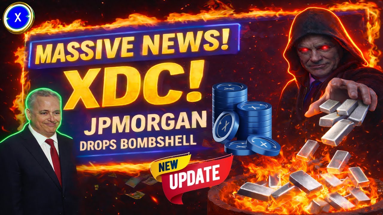 💣💥Massive News! XDC and JPMorgan Bombshell! New Update!