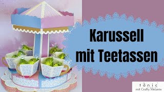 Karussell mit Teetassen | Twirling Teacups 5431e - TONIC STUDIOS | Anleitung | DEUTSCH