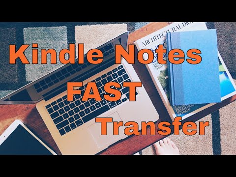 Kindle Notes to Obsidian or Notion