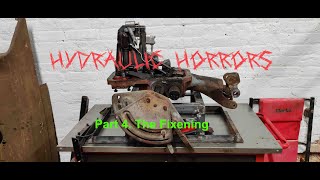 Hydraulic Horrors  Massey Ferguson 100 series top cover setup and adjustment.   Part 4