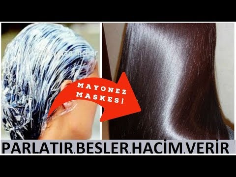 SAÇLARI PARLATAN SAÇI BESLEYEN MAYONEZ MASKESİ-SAÇ BAKIMI-GÜZELLİK-BAKIM