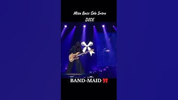 Thumbnail of Band-maid / "Dice" Misa Solo Intro Live at Yokohama Arena #bandmaid #japanrock #jrock #misa