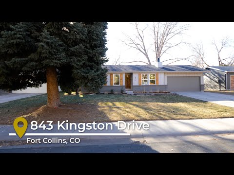 843 Kingston Dr, Fort Collins, CO home video tour