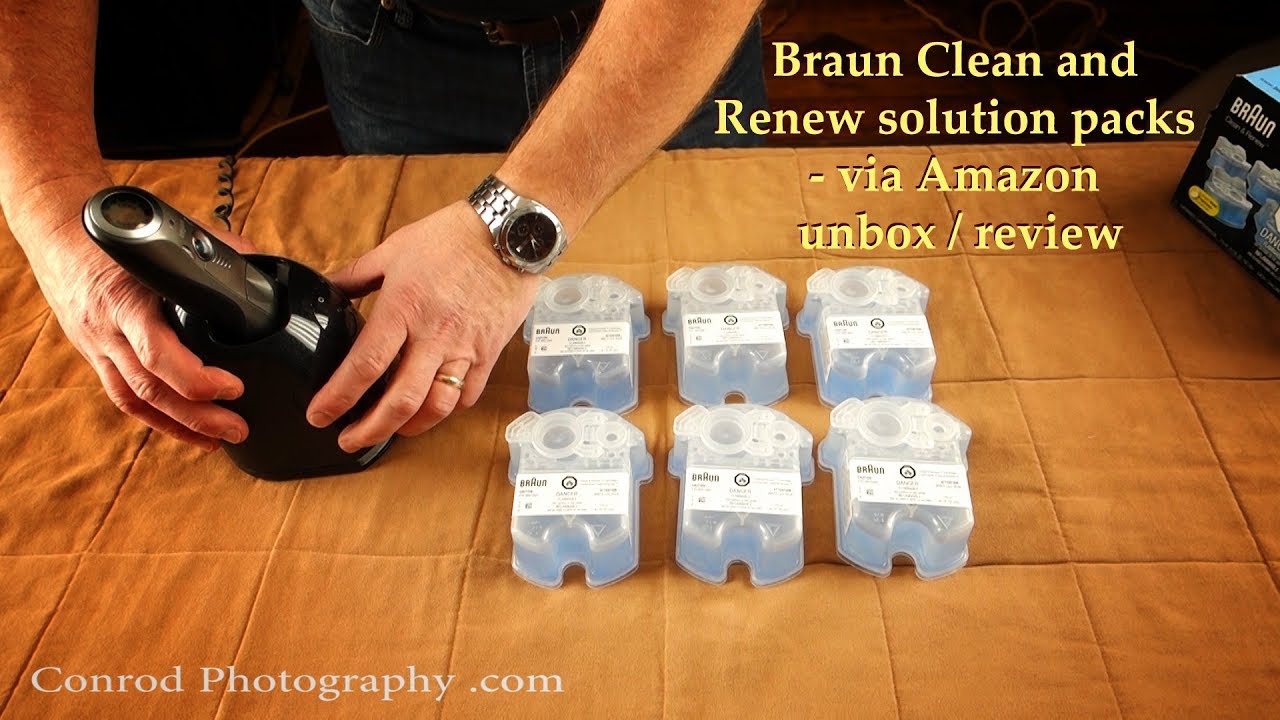 DIY - Shaver cleaning solution - Braun Clean and Renew - CCR2